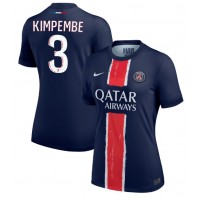 Maglie da calcio Paris Saint-Germain Presnel Kimpembe #3 Prima Maglia Femminile 2024-25 Manica Corta